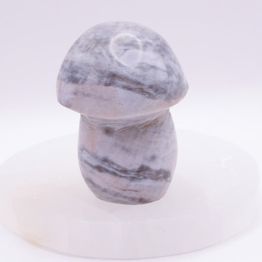 Jasper Mushroom Carving - Medium Size || Mushroom #1