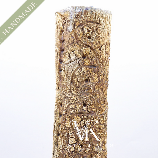 Handmade Studio Stoneware Vase | Iridescent Glazed 943g