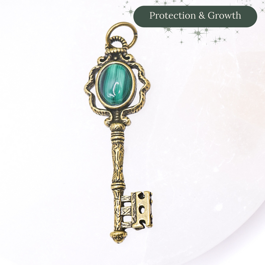 Malachite Crystal Pendant | Intuitively Chosen
