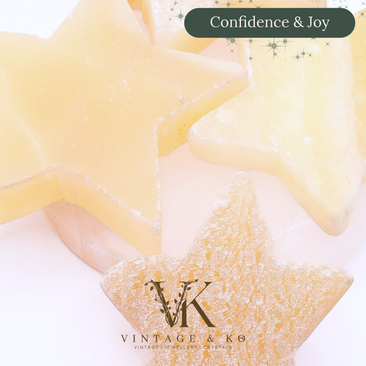 Imperfect Yellow Calcite Star Carving - Medium Size 55-90mm