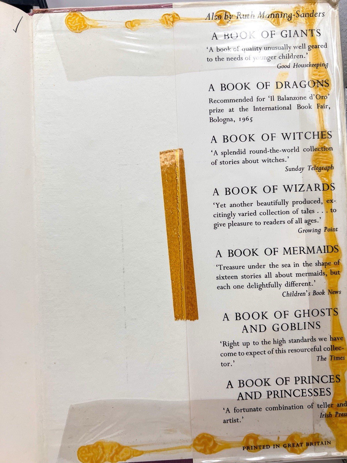 A Book of Dwarfs by Ruth Manning - Sanders | With Original Library Checkout Slip (1975–1984)