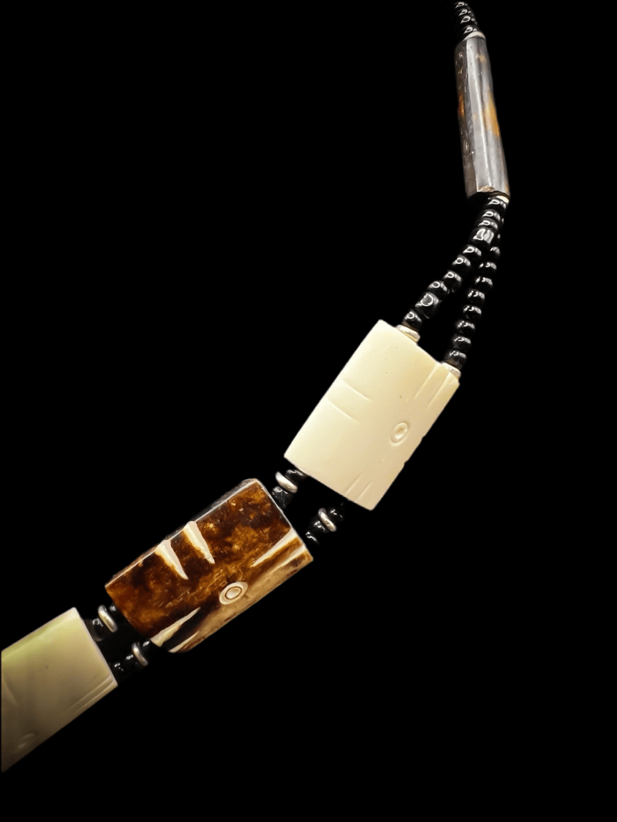 African Handcrafted Tribal Necklace with Beads