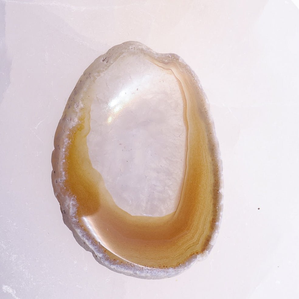 Assorted Small Agate Crystal Slices 5cm | Intuitively Chosen