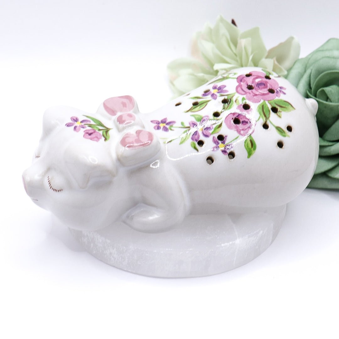 Avon 1978 Floral Potpurri Holder