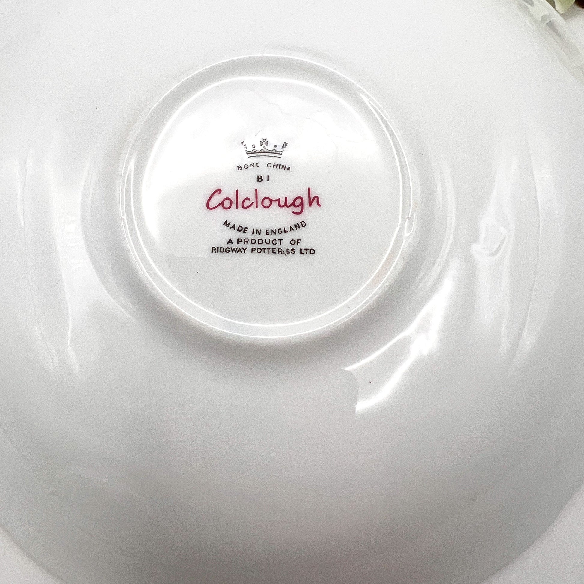 Colclough Floral Tea Cup & Saucer Set