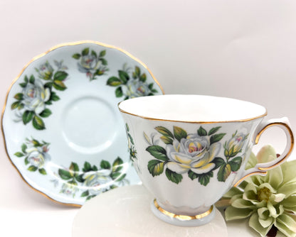 Colclough Floral Tea Cup & Saucer Set