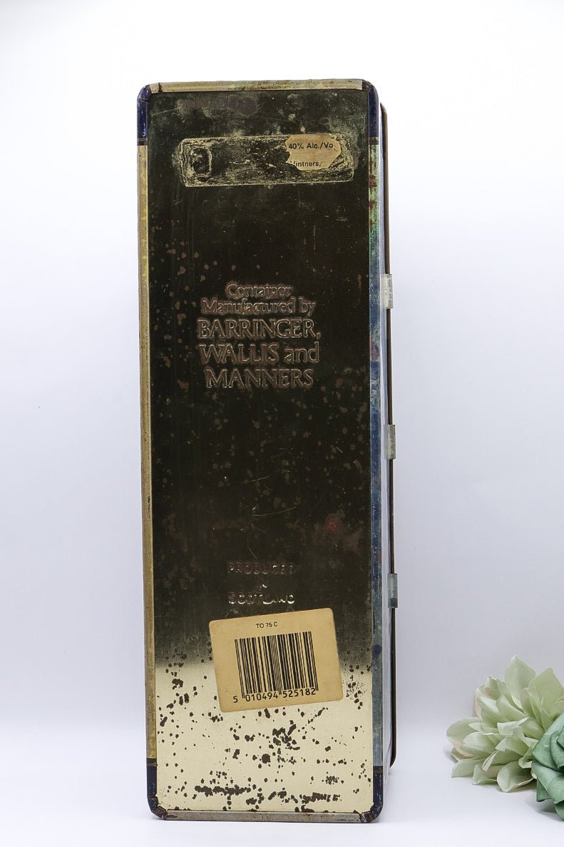 Collectible Glen Moray Scotch Whiskey Tin - Empty