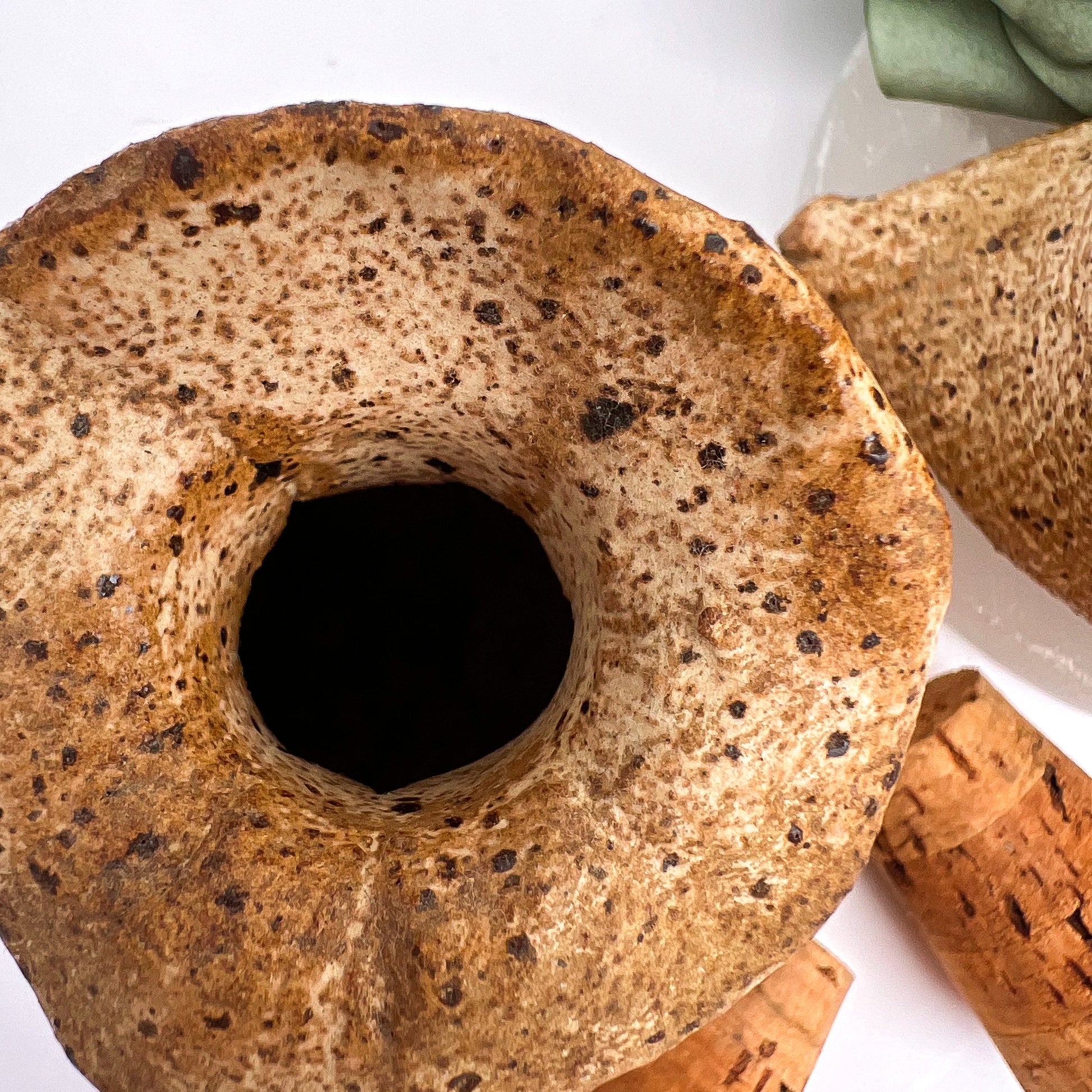 Handmade Stoneware Salt & Pepper Shakers