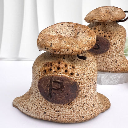 Handmade Stoneware Salt & Pepper Shakers