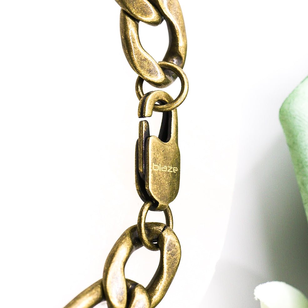 Men's Bronze Stainless Steel Bracelet