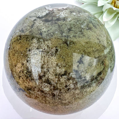 Moss Agate Sphere