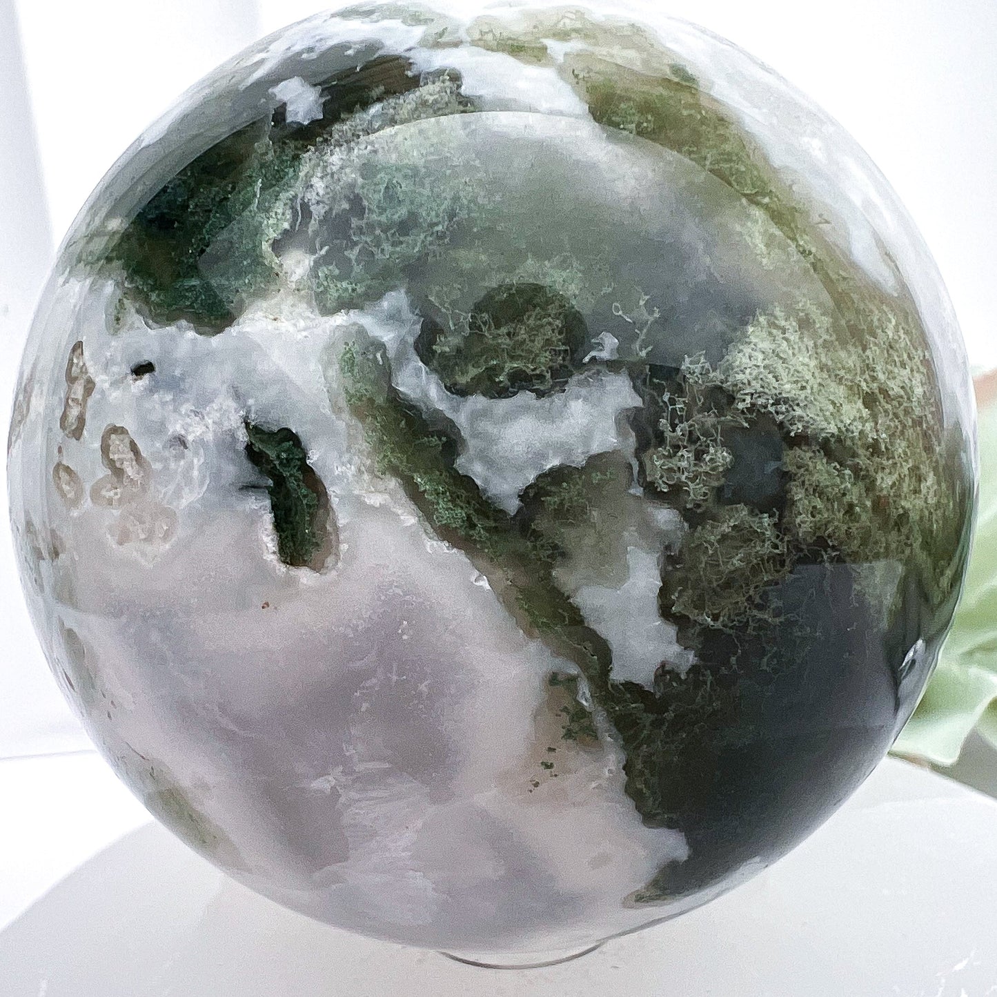Moss Agate Sphere