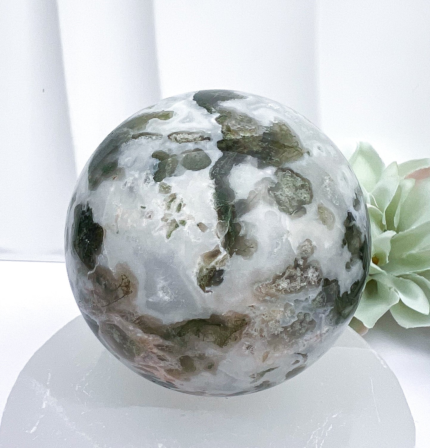 Moss Agate Sphere