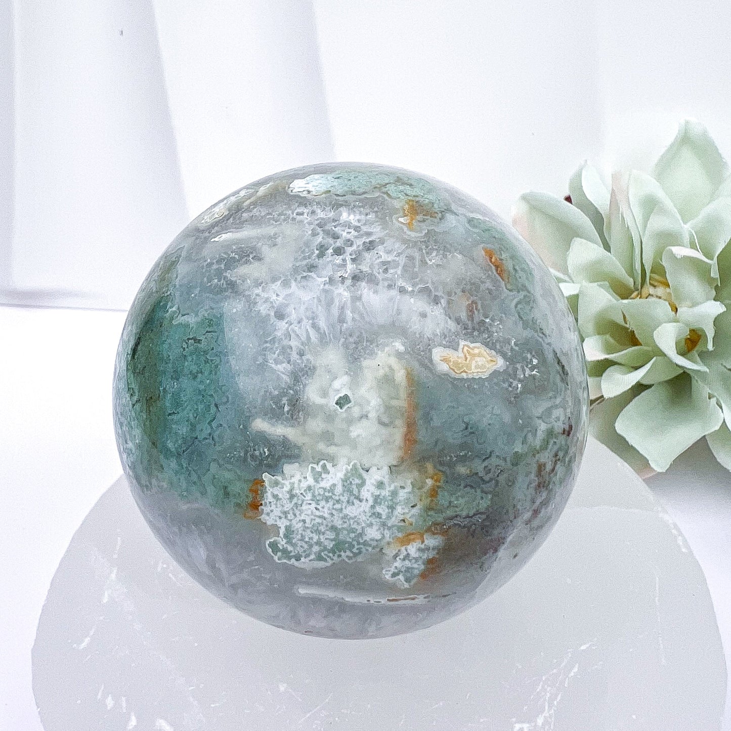 Moss Agate Sphere