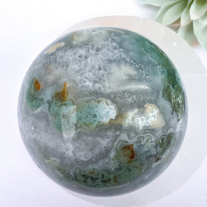 Moss Agate Sphere