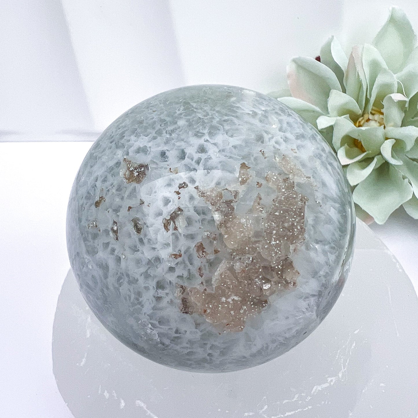 Moss Agate Sphere