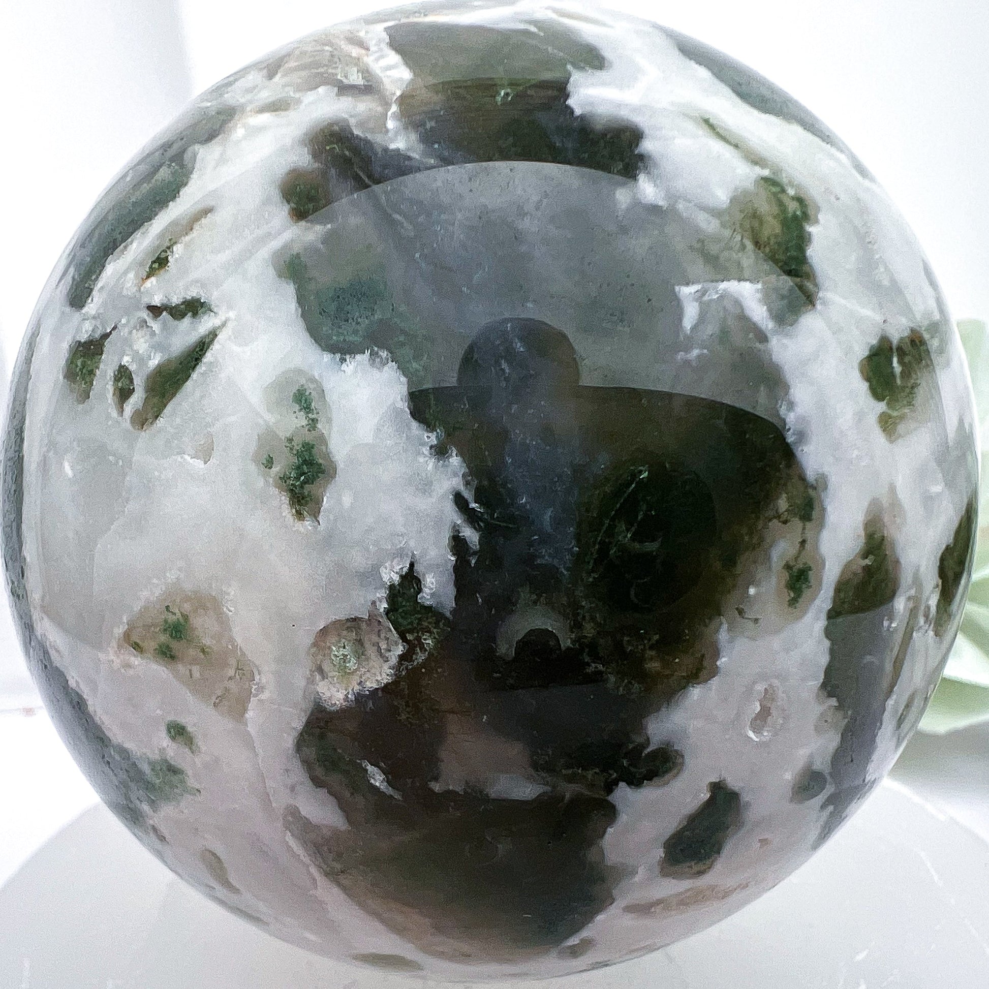 Moss Agate Sphere