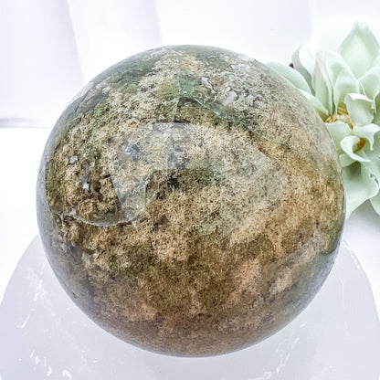 Moss Agate Sphere