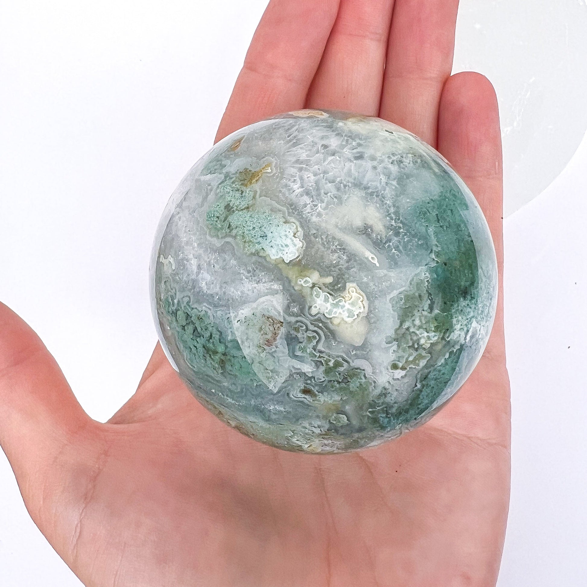 Moss Agate Sphere