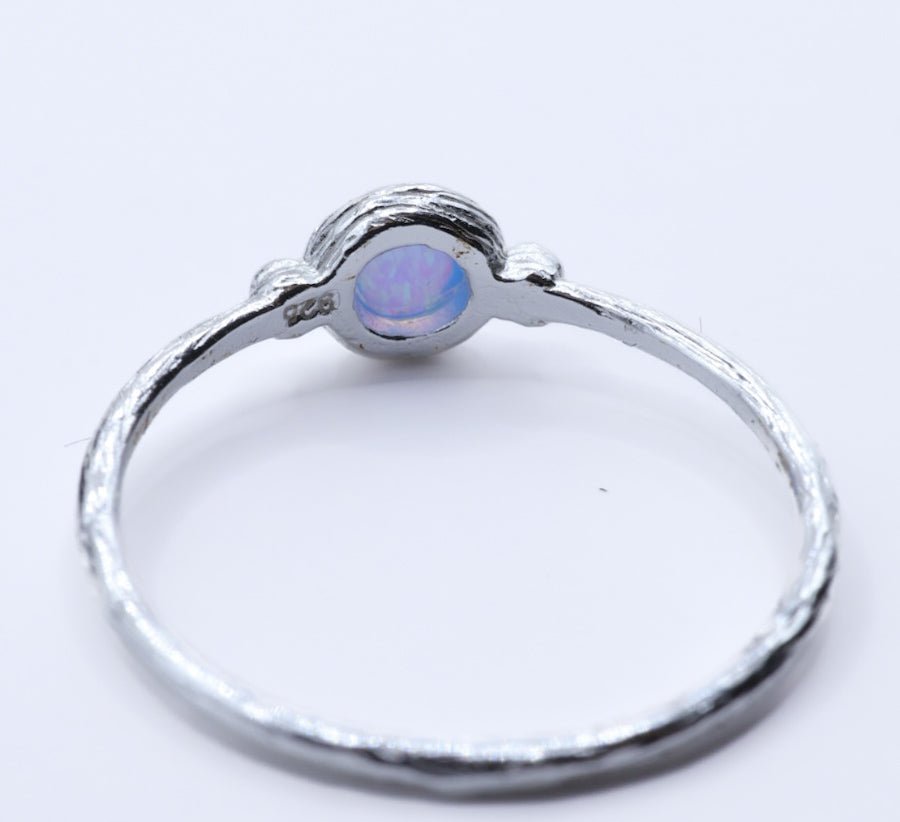 Opalite 925 Sterling Silver Ring | With Box