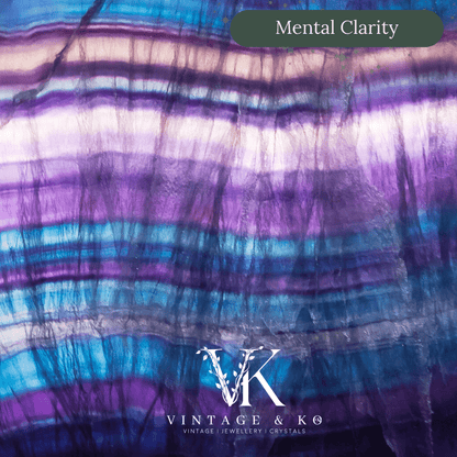 Rainbow Fluorite Slice | Medium Size (Approx 12cm)