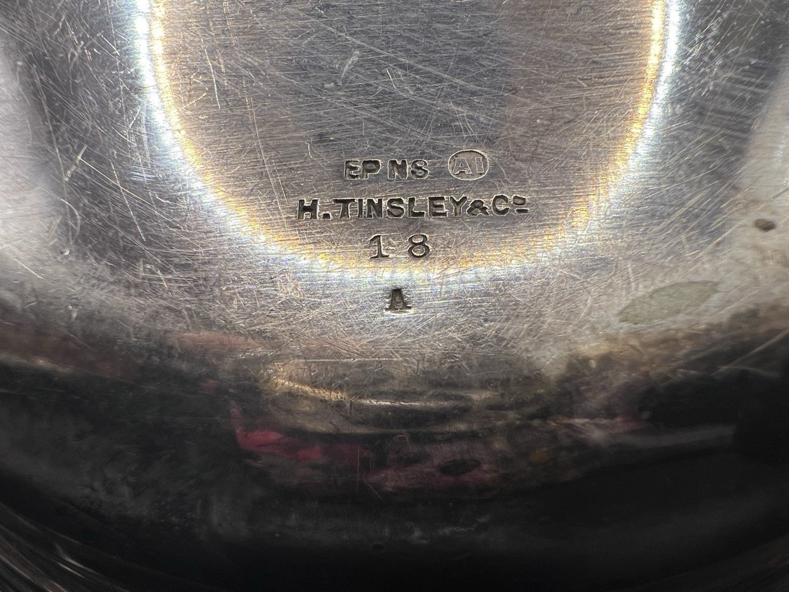 Rare Antique Silver Serving Dish A1 EPNS H. Tinsley & Co. – Choose Your Finish!