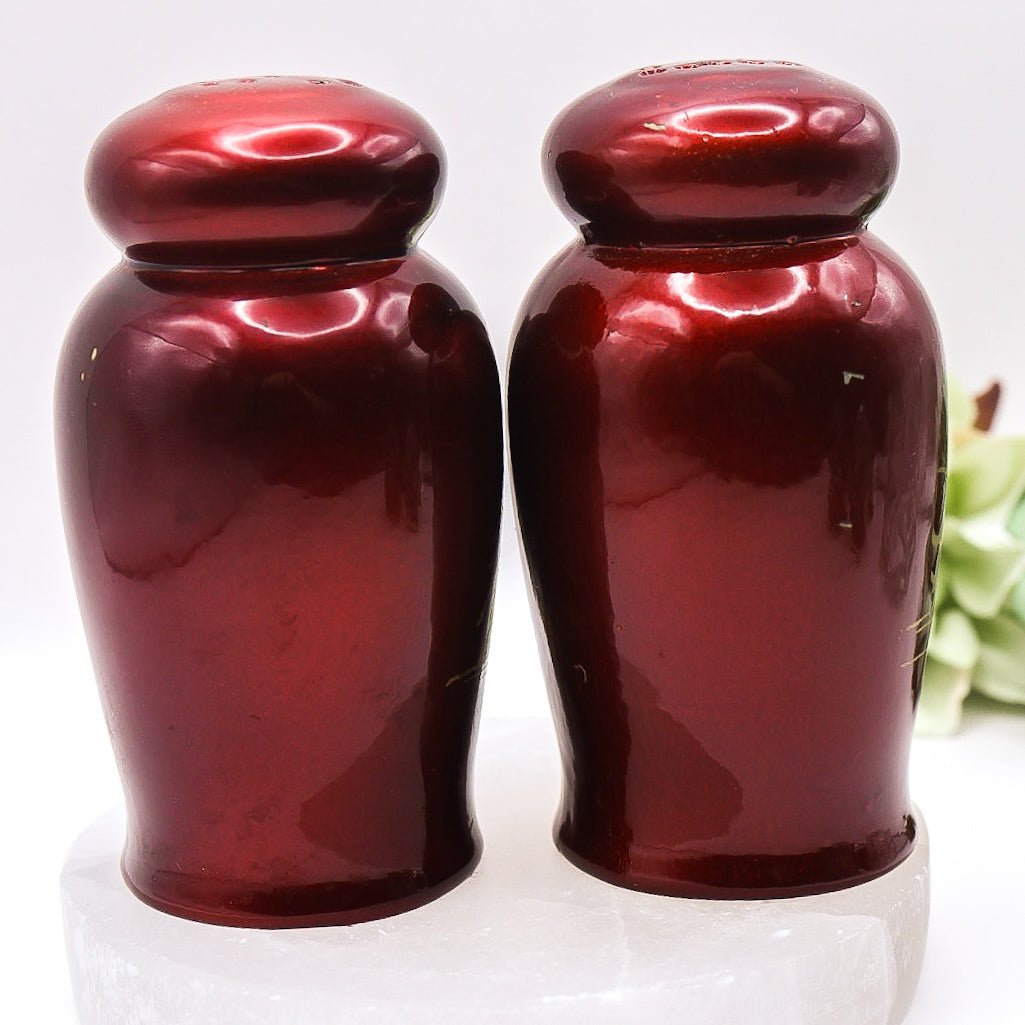 Red Temple Japanese Salt & Pepper Shakers