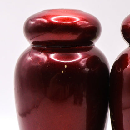 Red Temple Japanese Salt & Pepper Shakers