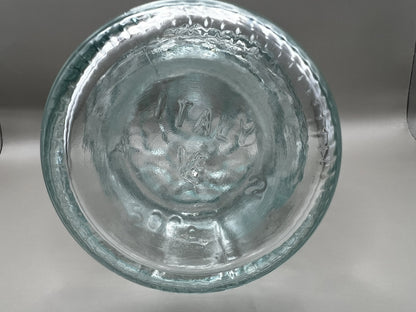 Vintage Wine Decanter by Vetreria Etrusca, Italian Glassware Bottle with Stopper