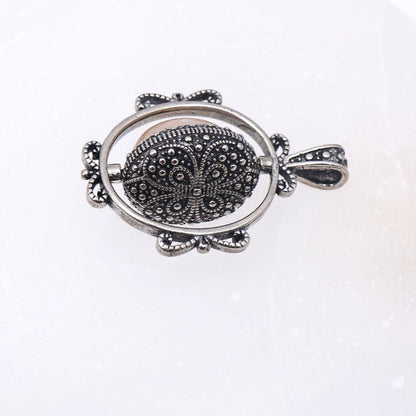 Sakura Agate Rotating Pendant | Intuitively Chosen