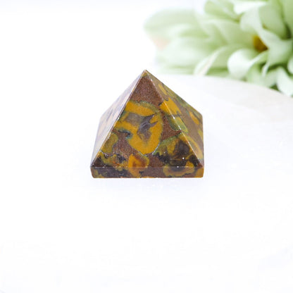 Small Fruit Jasper Pyramid | 1.5cm
