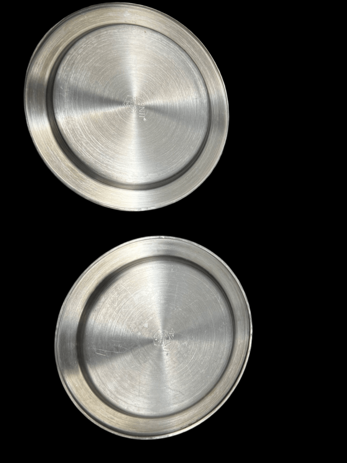 UV Reactive Set of 2 Cappuccino Glassed & 2 Stainless Steel Tall Coffee Cups