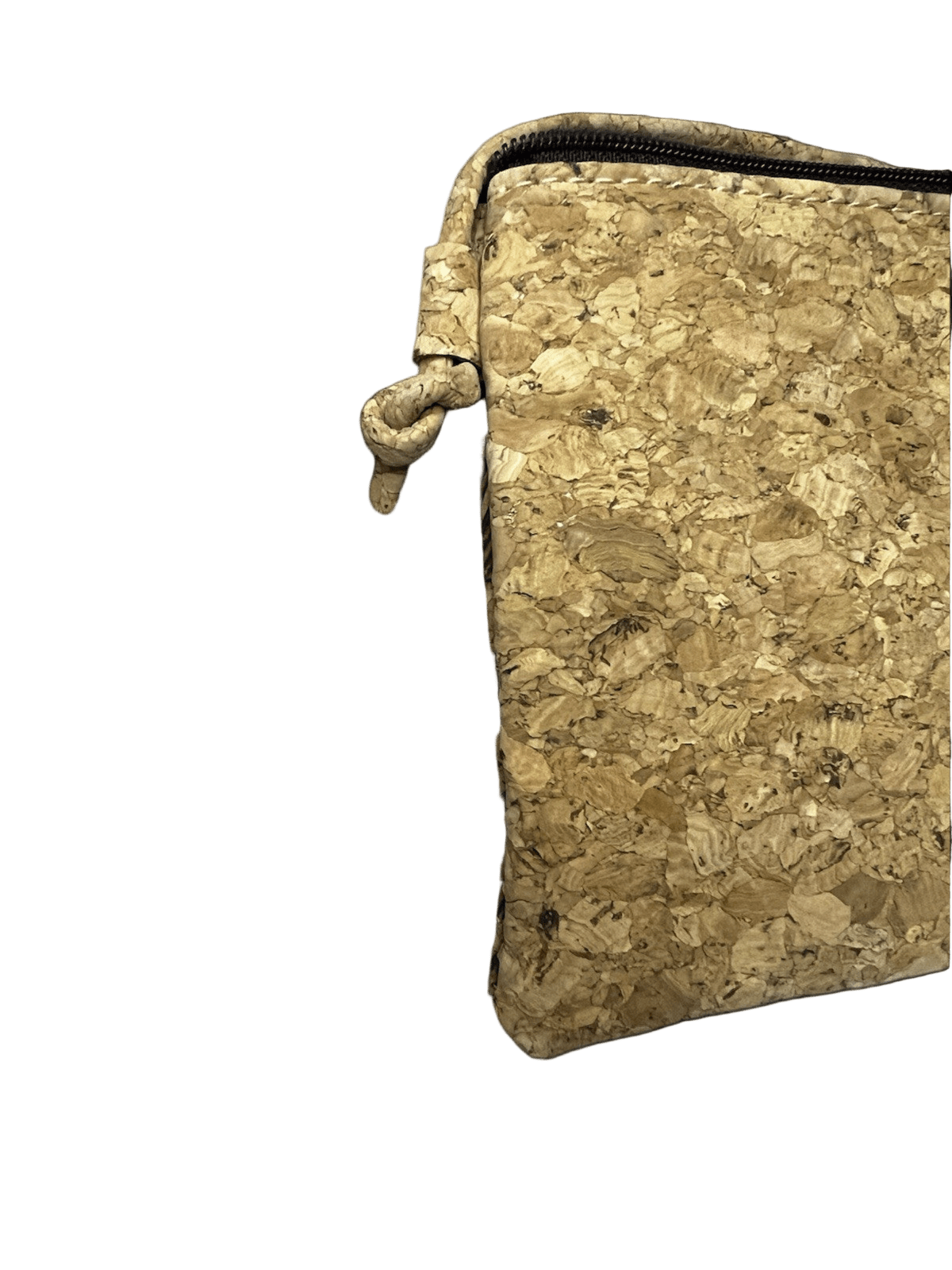 Vegan Eco Friendly Cork Crossbody, Tropical Casual Women’s Handbag With Strap