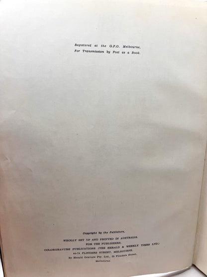 Vintage 1950s New Australian Home Carpentry Illustrated Hardcover Book