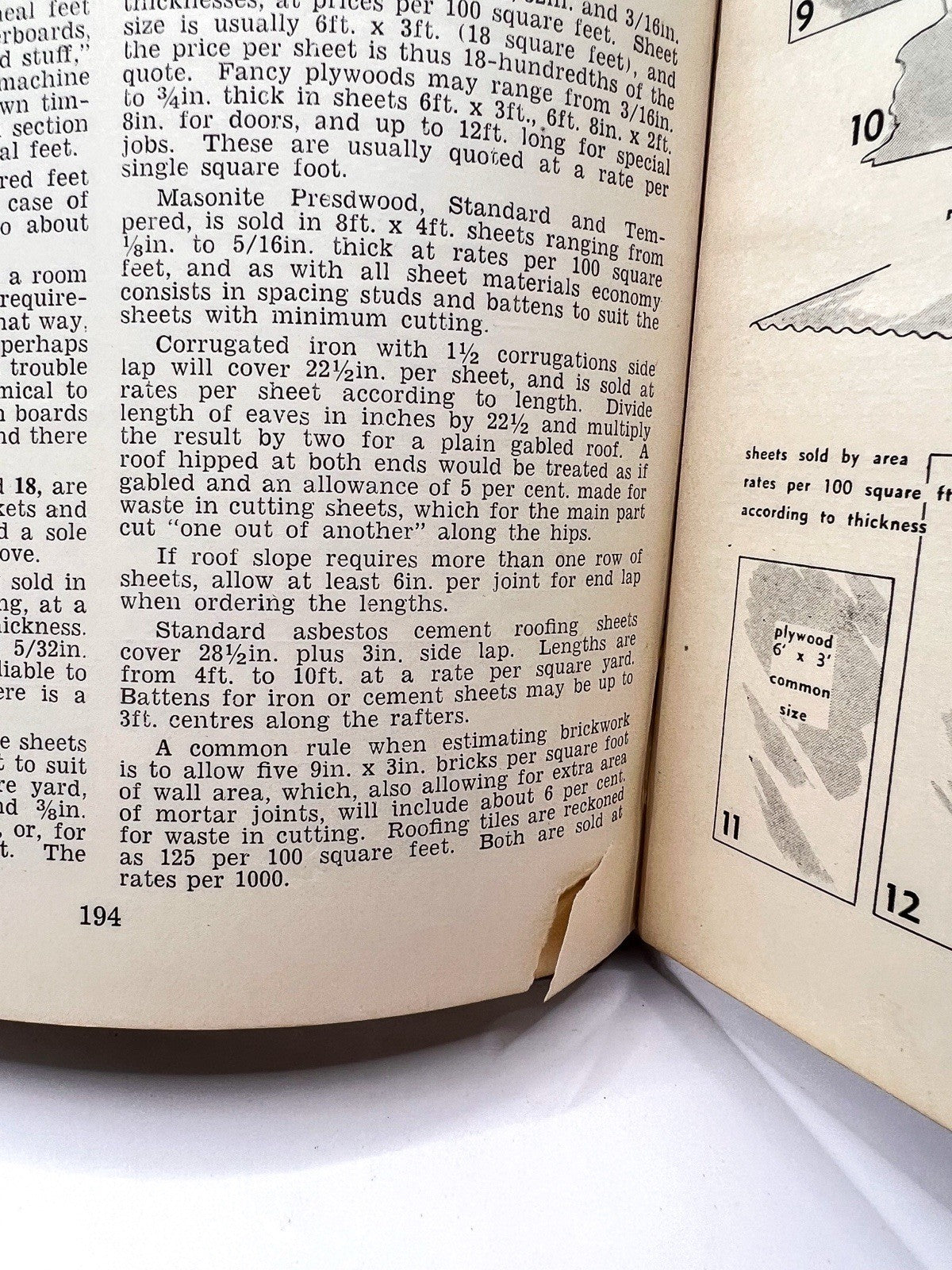 Vintage 1950s New Australian Home Carpentry Illustrated Hardcover Book