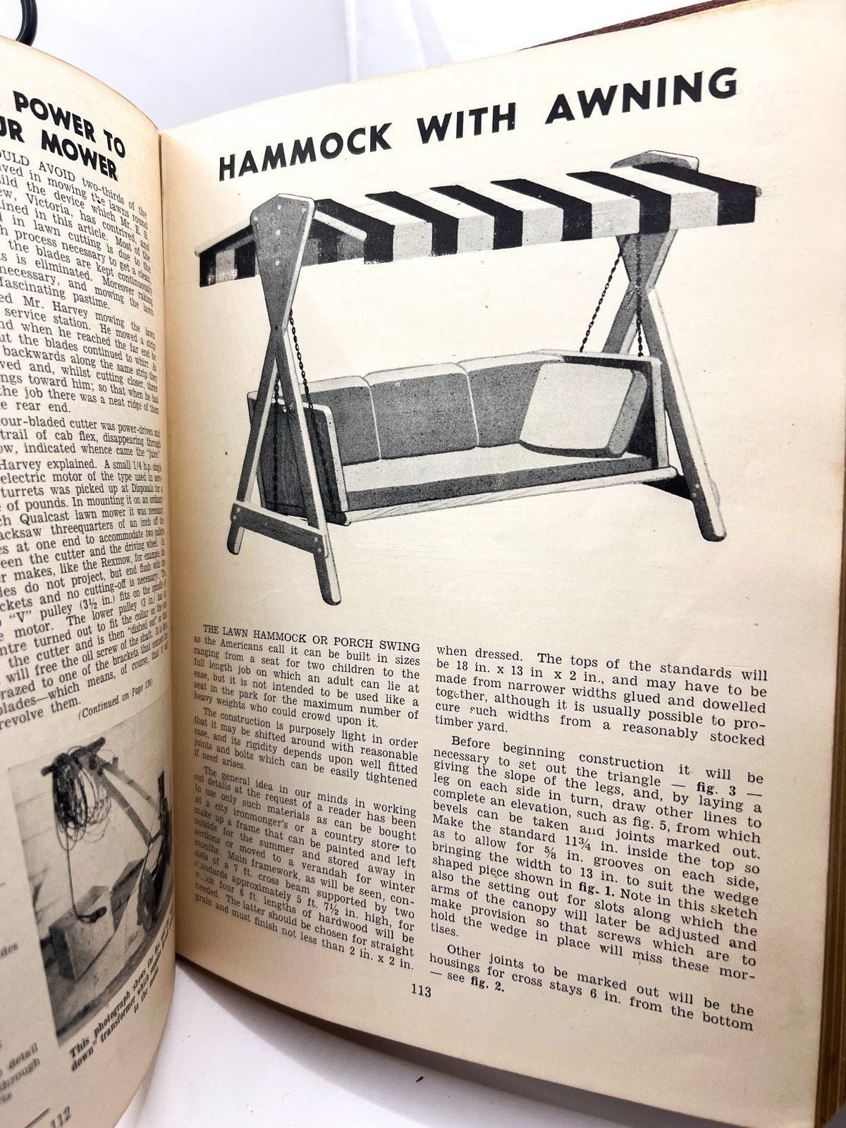 Vintage 1950s New Australian Home Carpentry Illustrated Hardcover Book