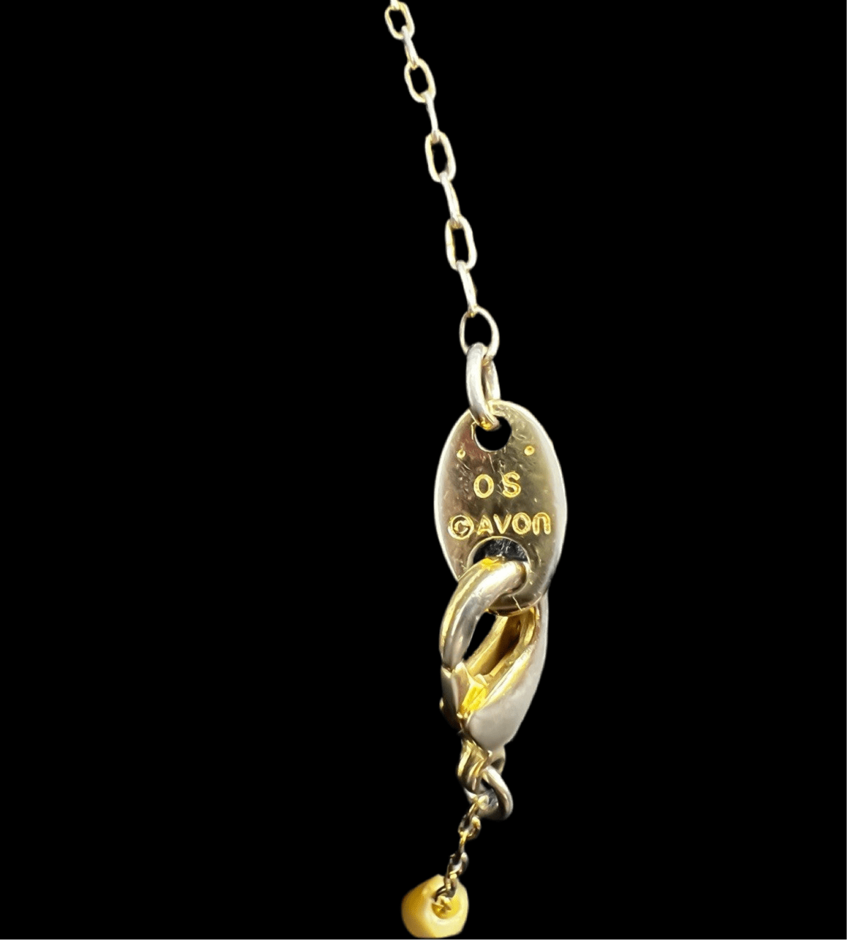 Vintage 1997 Avon Pearlesque Minimalist Ankle Bracelet