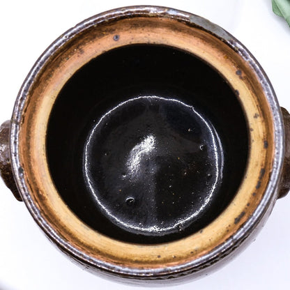 Vintage Bendigo Pottery Epsom Stoneware 15cm Lidded Canister