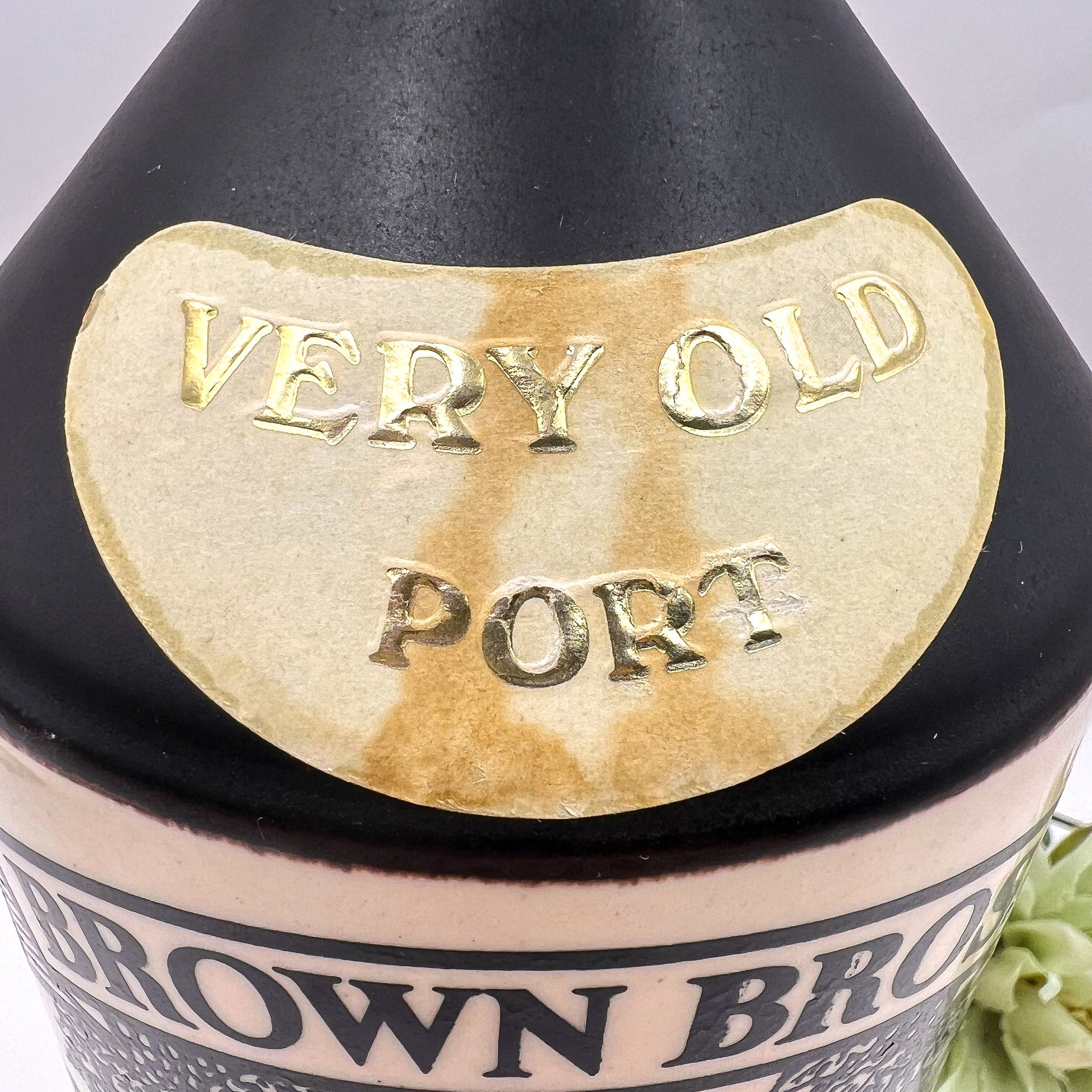 Vintage Brown Bros Milawa Very Old Port Bottle