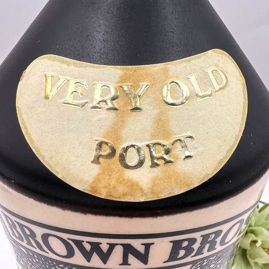 Vintage Brown Bros Milawa Very Old Port Bottle
