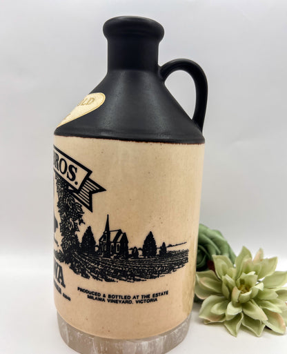 Vintage Brown Bros Milawa Very Old Port Bottle