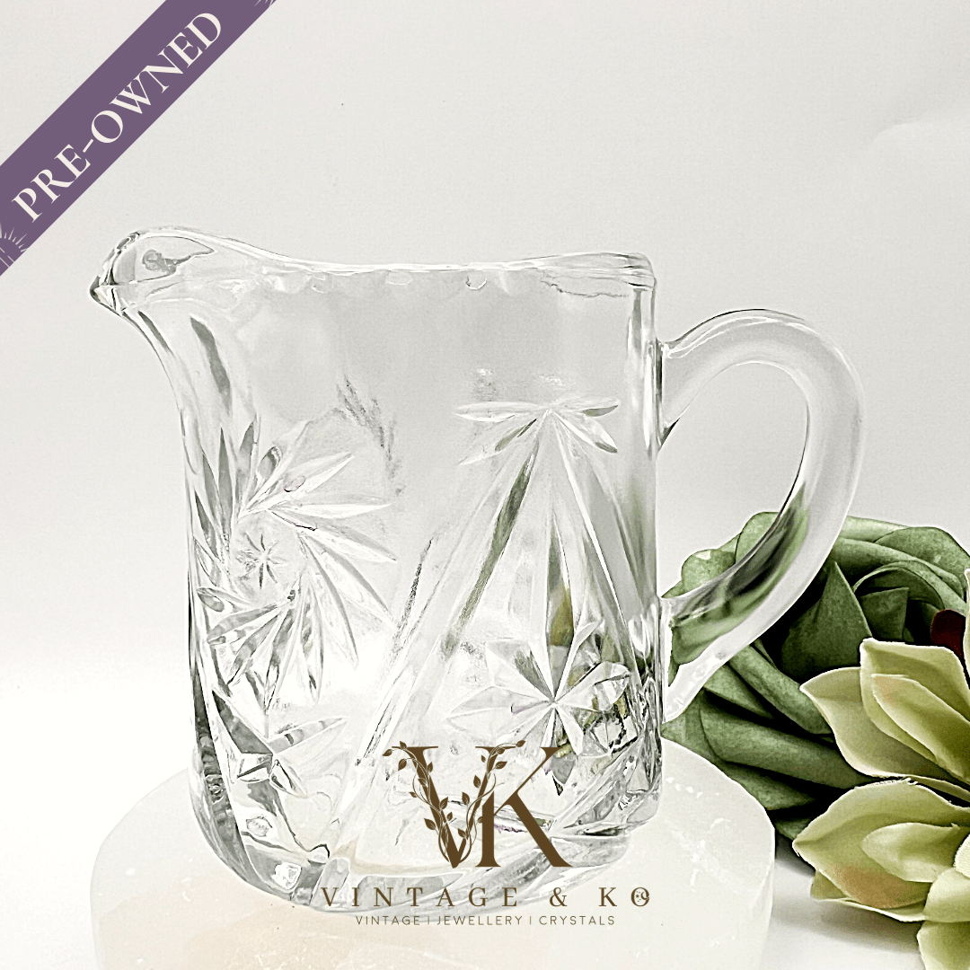 Vintage Depression Glass Creamer