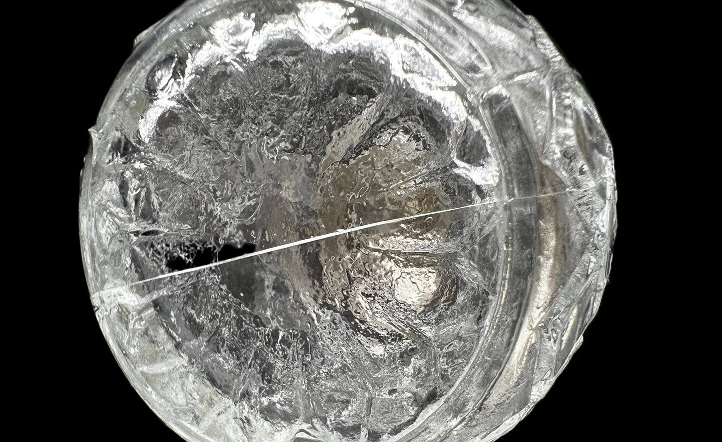 Vintage Glass Condiment Set Salt Pepper Sugar in Metal Caddy Stand Hong Kong