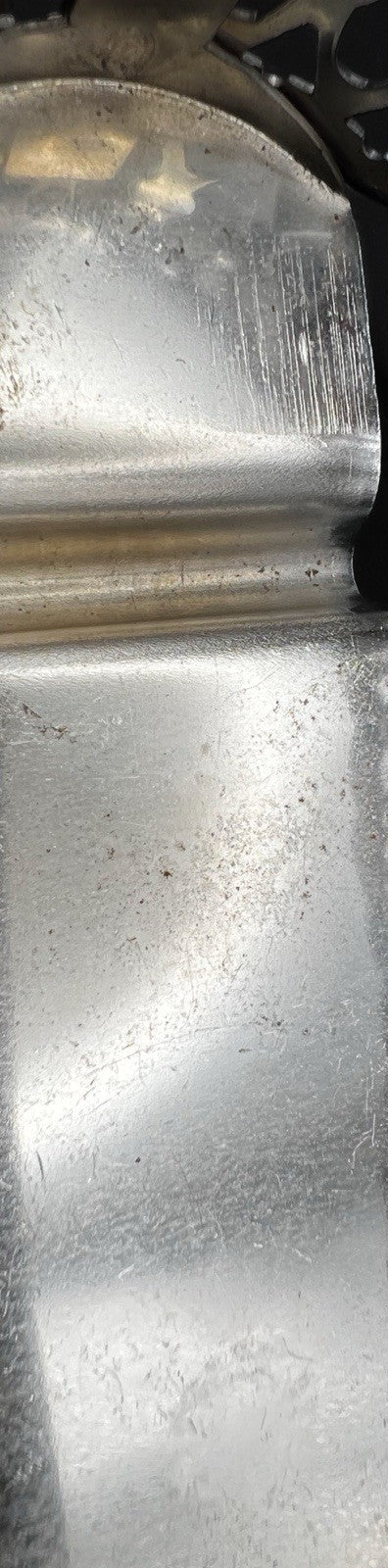 Vintage Glass Condiment Set Salt Pepper Sugar in Metal Caddy Stand Hong Kong