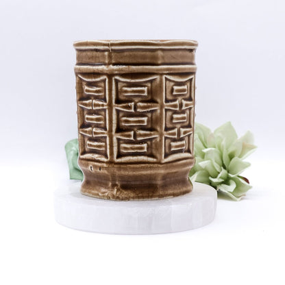 Vintage Japanese Brown Coffee Mug