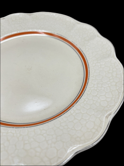 Vintage J.&G. Meakin Retro Gravy Boat Set with Plate - Sunshine REGº 56/073