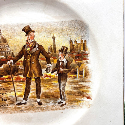 Vintage Lancaster Sandland Micawber Introduces David To London Collectible Plate