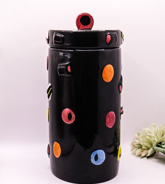 Vintage Oval Licorice Allsorts Jar