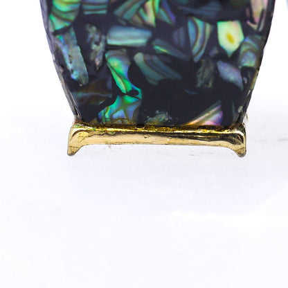 Vintage Paua Shell Salt & Pepper Shakers