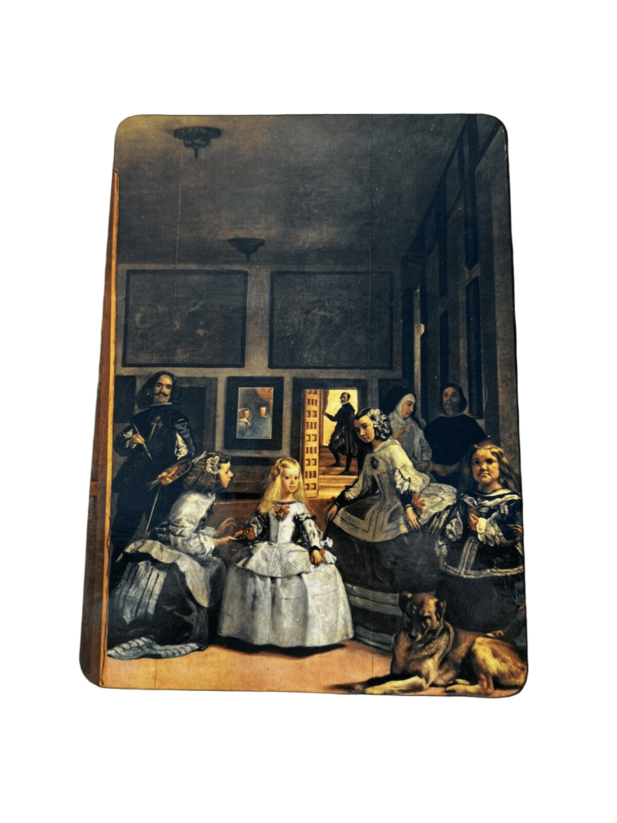 Vintage Set of 6 Coasters and Placemat With Box